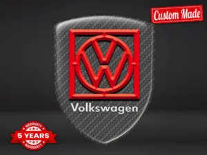 VW Etiquetas Negocio Resistentes Estilo Personalizables X